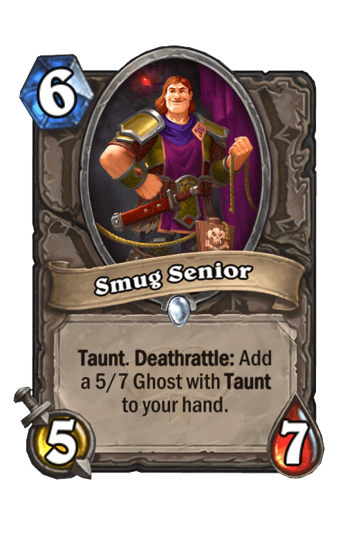 Smug Senior