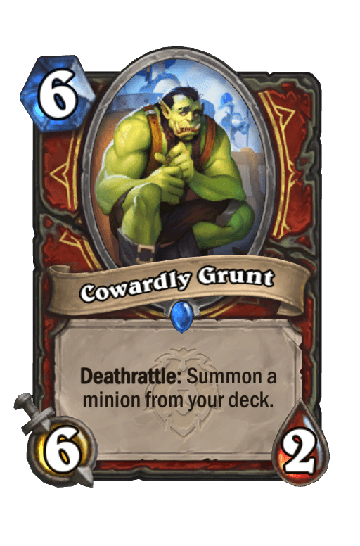 Cowardly Grunt