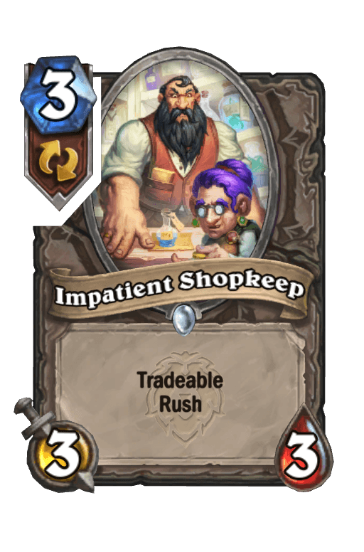 Impatient Shopkeep