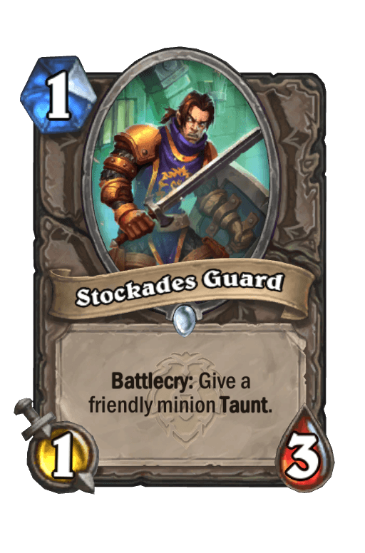 Stockades Guard