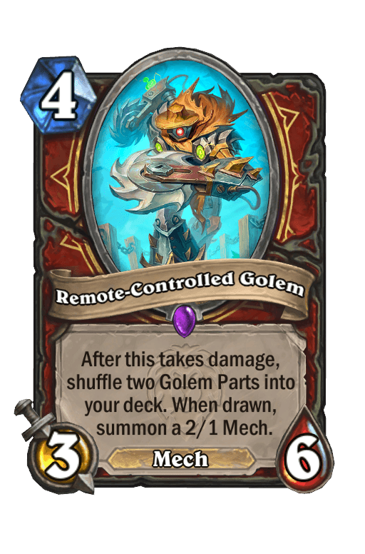 Remote-Controlled Golem