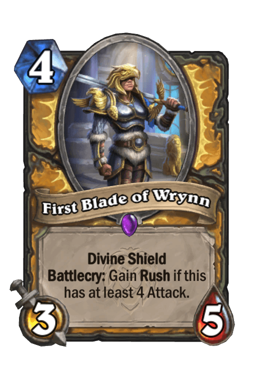 First Blade of Wrynn
