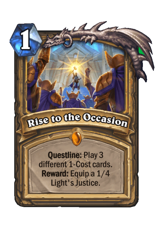 Rise to the Occasion