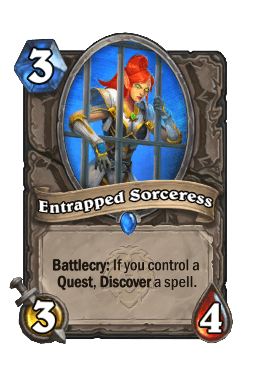 Entrapped Sorceress