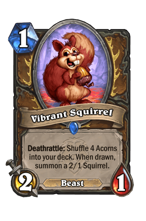Vibrant Squirrel