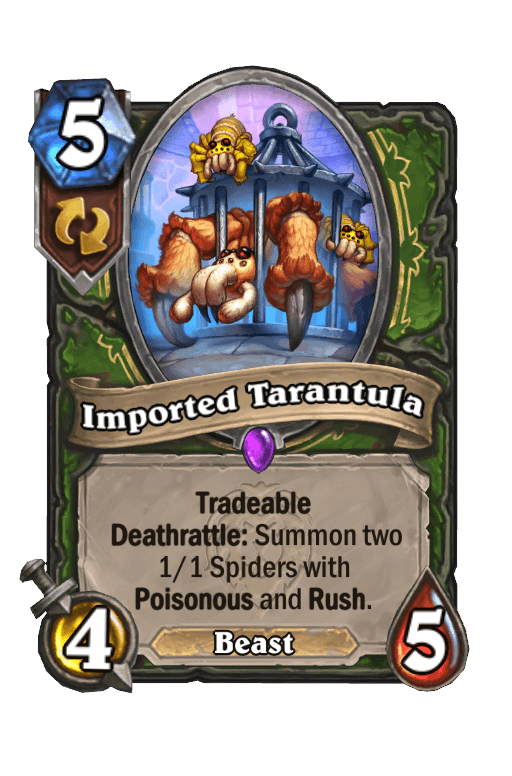 Imported Tarantula