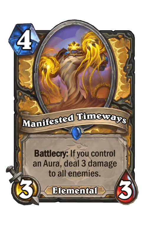 Manifested Timeways