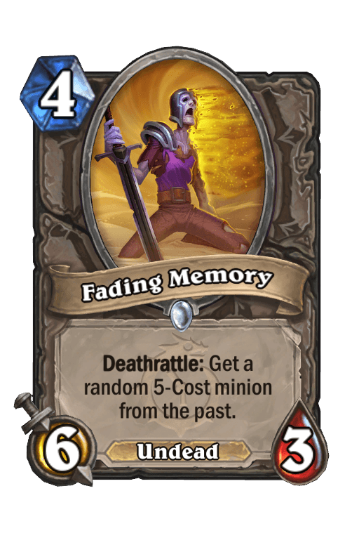 Fading Memory