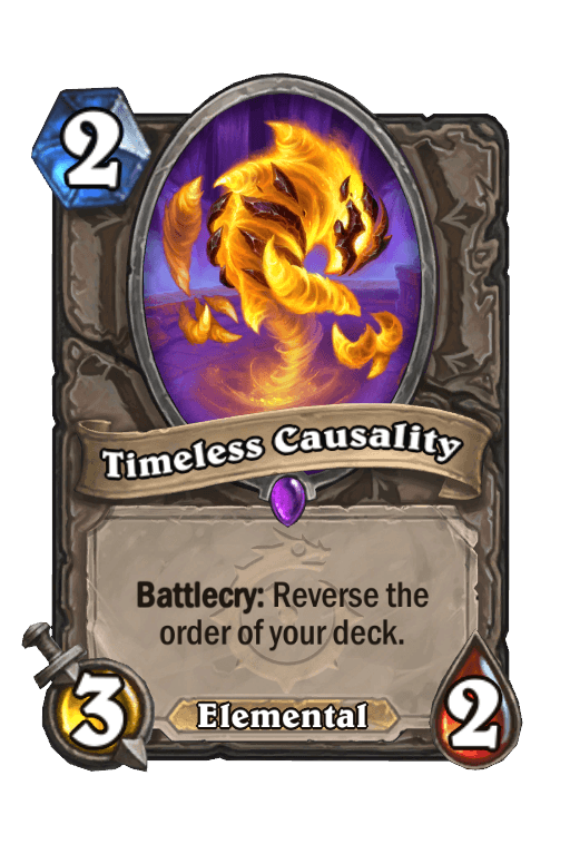 Timeless Causality