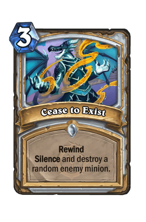 Cease to Exist