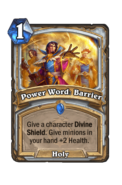 Power Word: Barrier