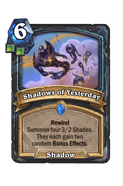 Shadows of Yesterday