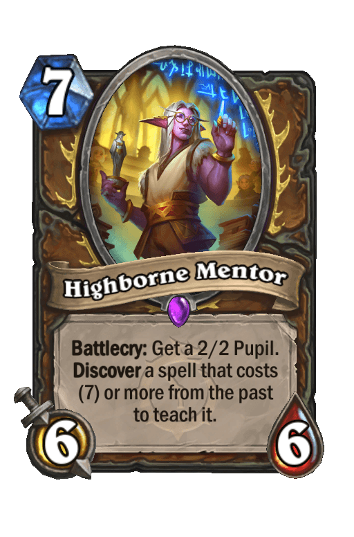 Highborne Mentor