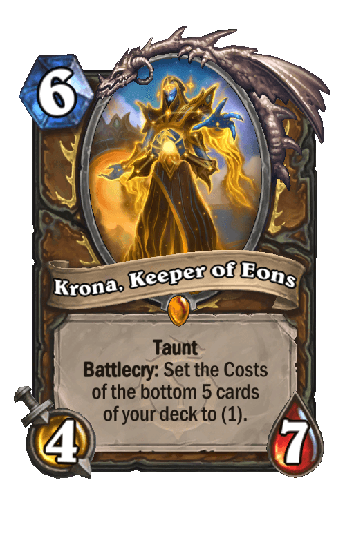 Krona, Keeper of Eons