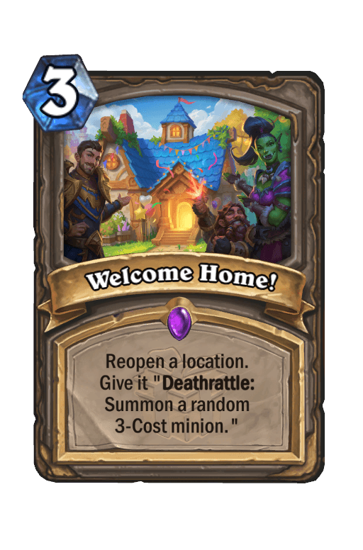 Welcome Home!