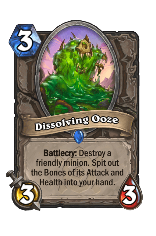 Dissolving Ooze