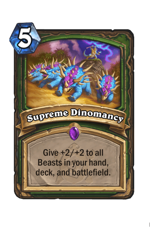 Supreme Dinomancy