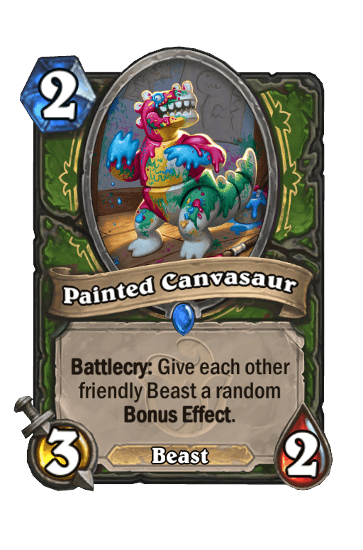 Painted Canvasaur