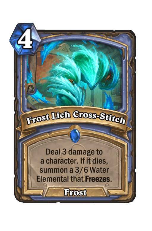 Frost Lich Cross-Stitch