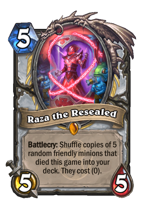 Raza the Resealed