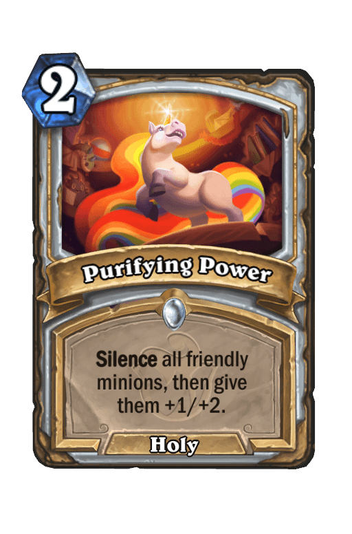 Purifying Power