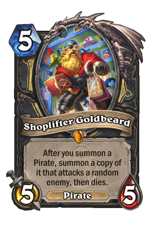 Shoplifter Goldbeard
