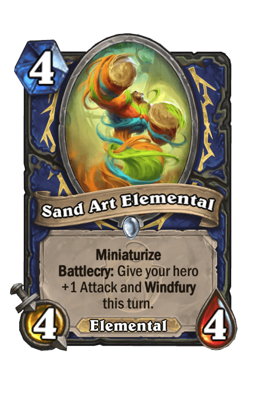 Sand Art Elemental