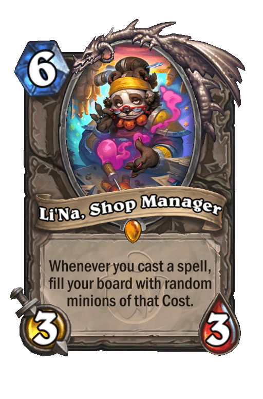 Li'Na, Shop Manager