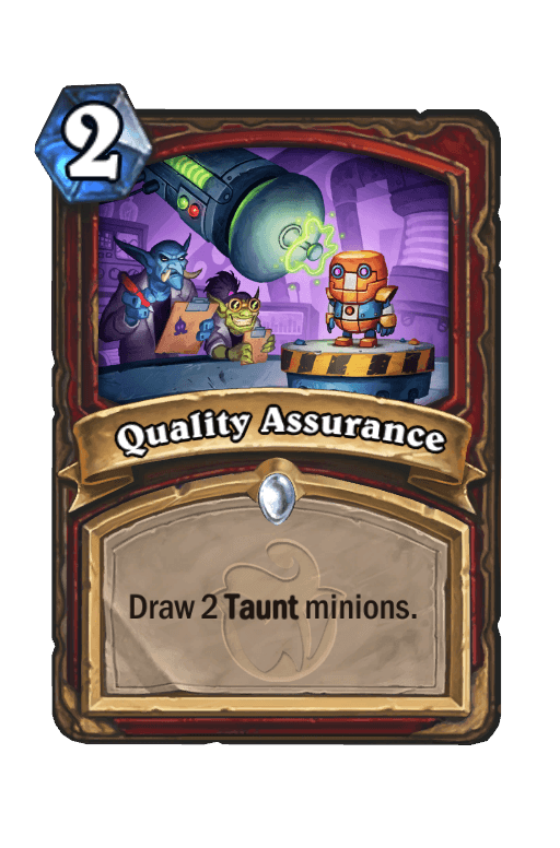 Quality Assurance