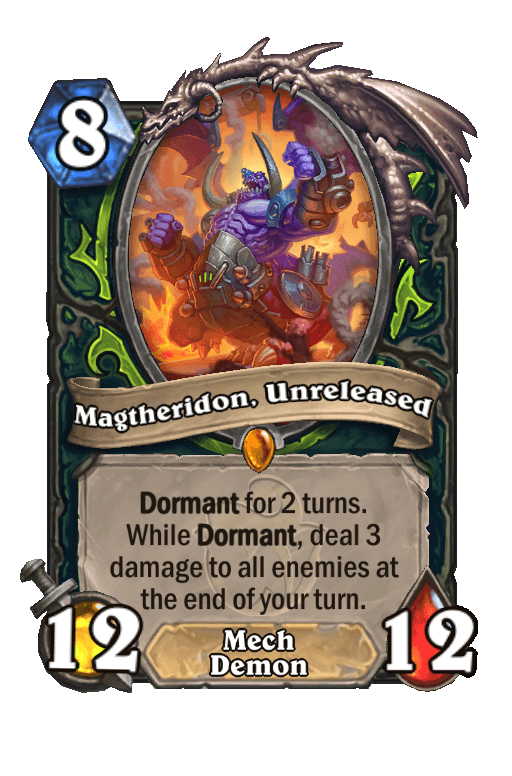 Magtheridon, Unreleased