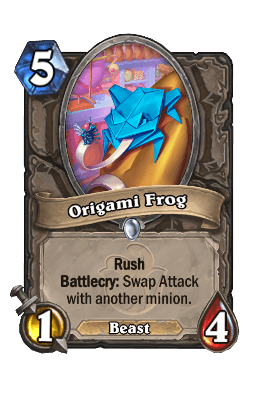 Origami Frog