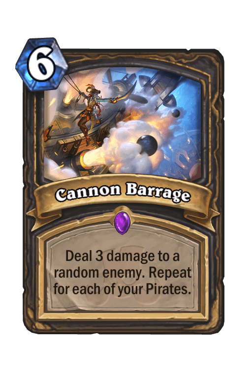 Cannon Barrage