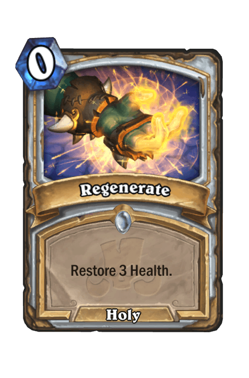 Regenerate
