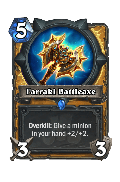 Farraki Battleaxe