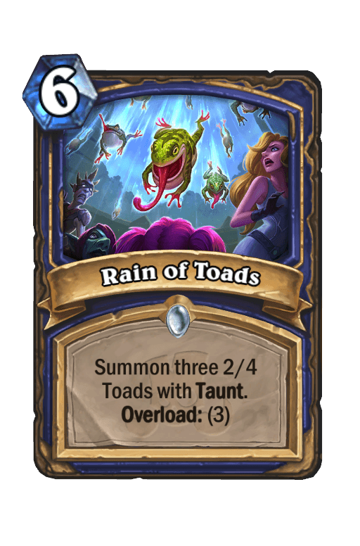Rain of Toads
