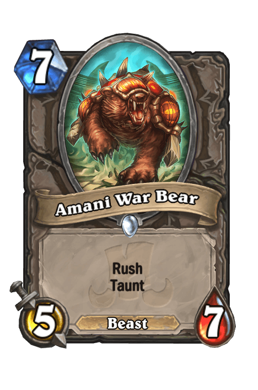 Amani War Bear