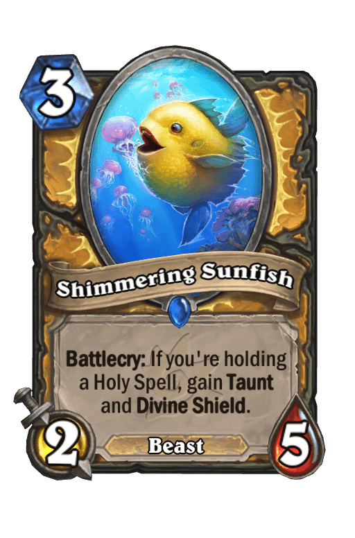 Shimmering Sunfish