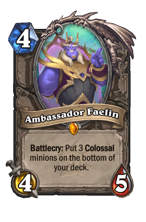 Ambassador Faelin