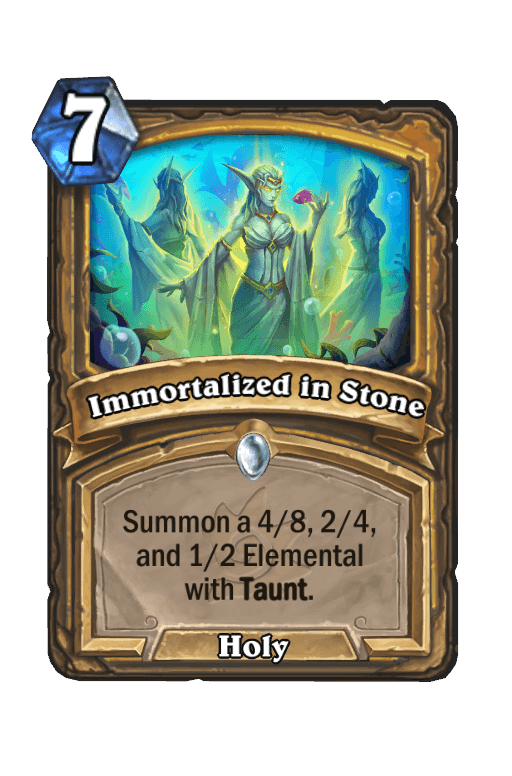 Immortalized in Stone