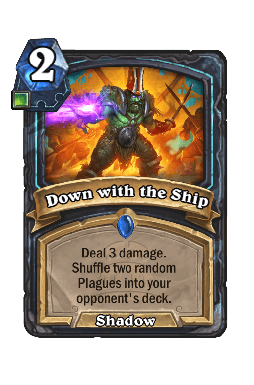 Down with the Ship