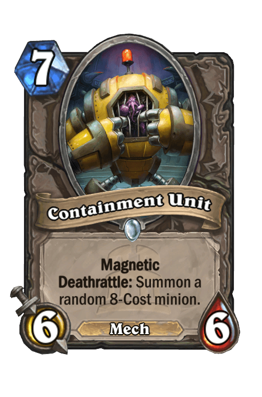 Containment Unit
