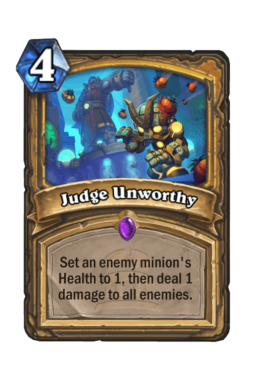 Judge Unworthy