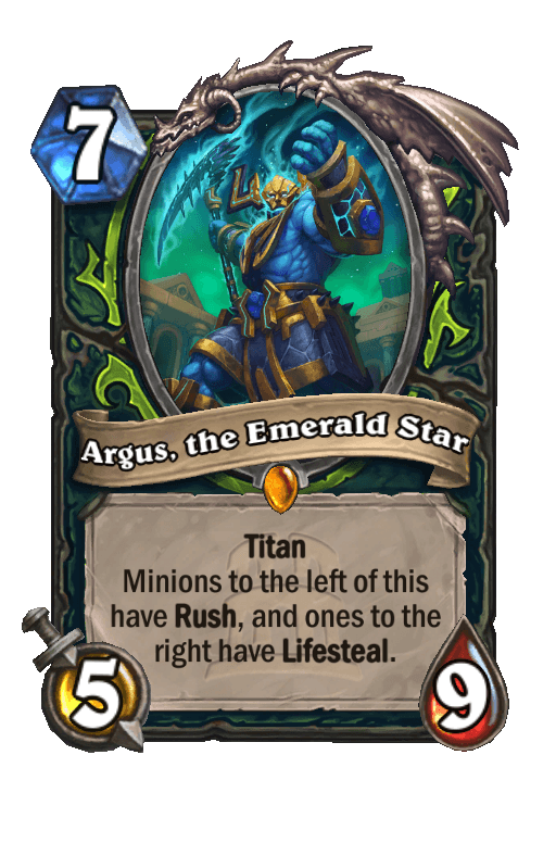 Argus, the Emerald Star