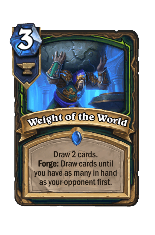Weight of the World
