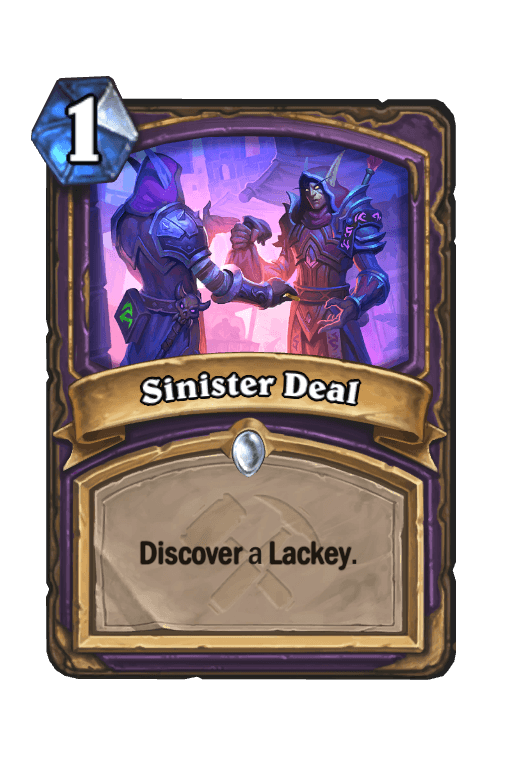 Sinister Deal
