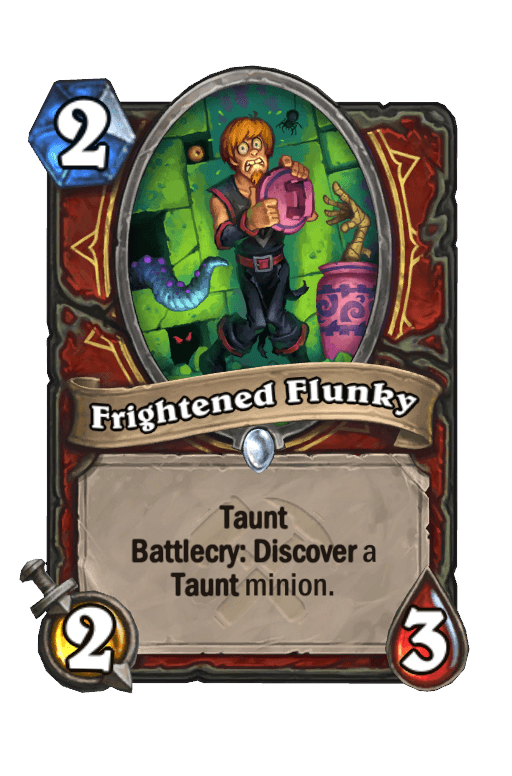 Frightened Flunky