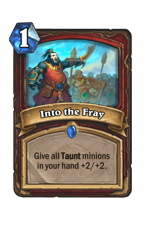 Into the Fray