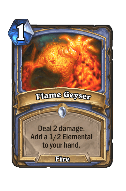 Flame Geyser