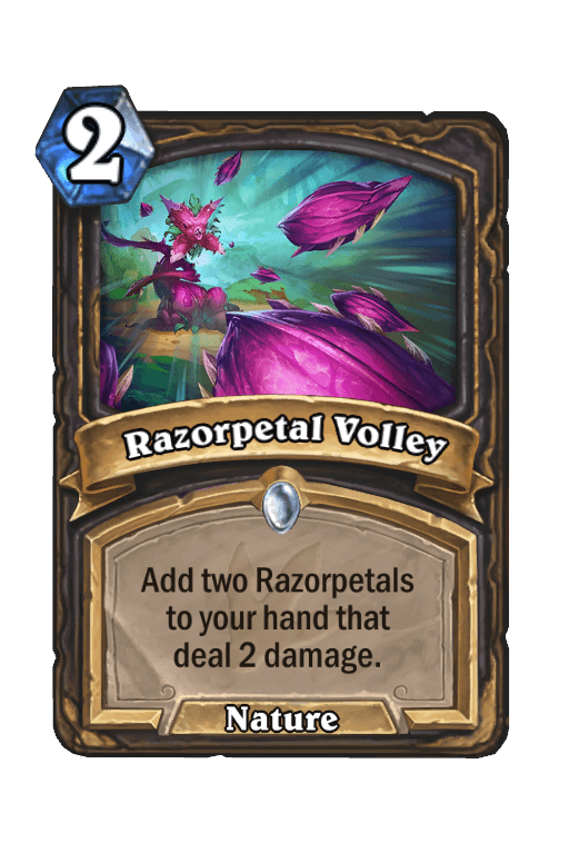 Razorpetal Volley