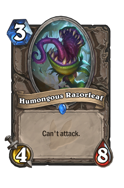 Humongous Razorleaf